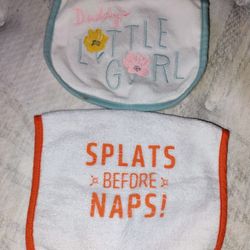 Daddy-Daughter Bibs