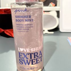 New Shimmer body mist