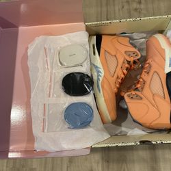 Air Jordan 5 DJ Khaled Crimson Bliss Size 10.5 New