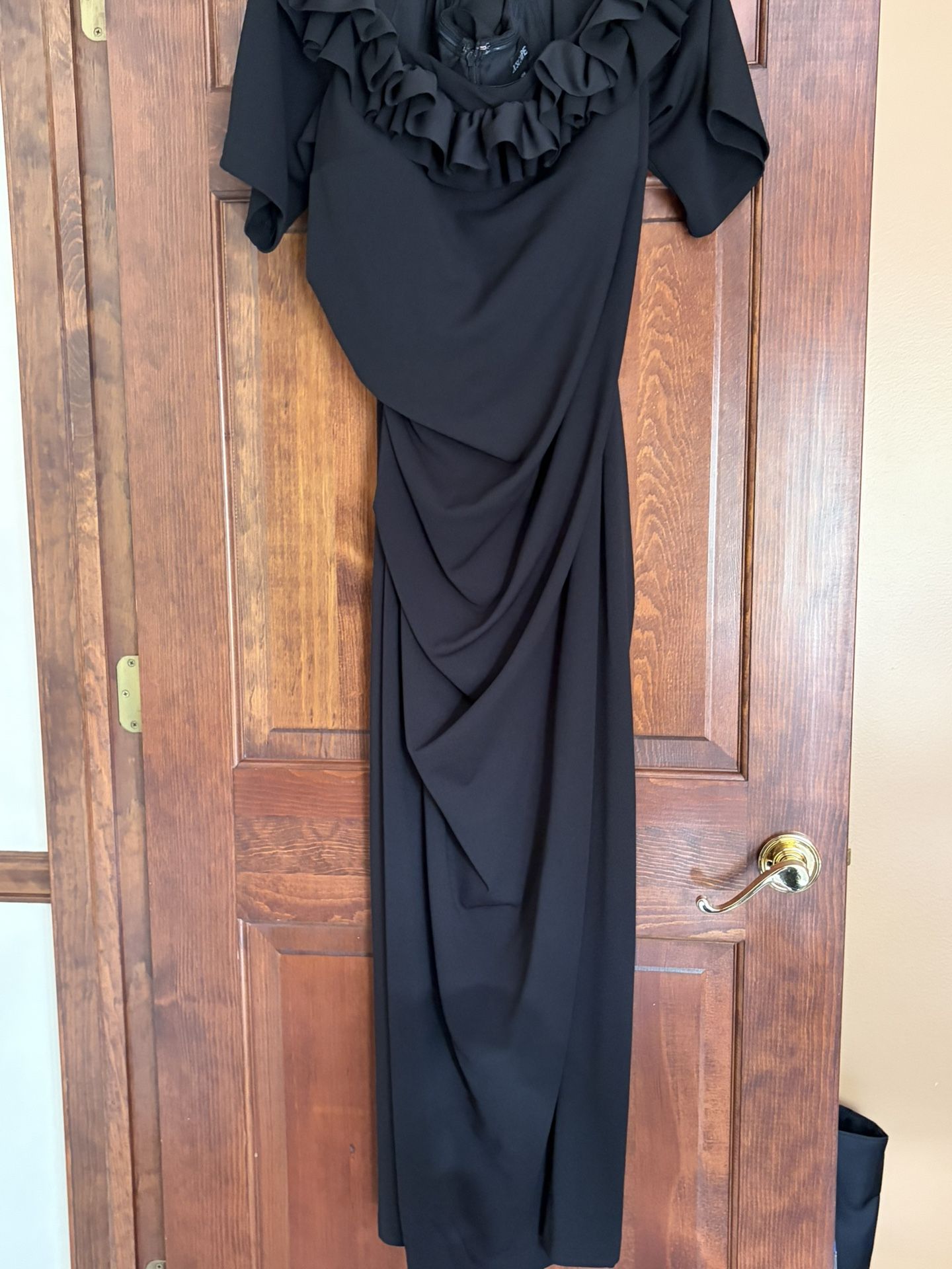 Xscaoe Long Black Dress