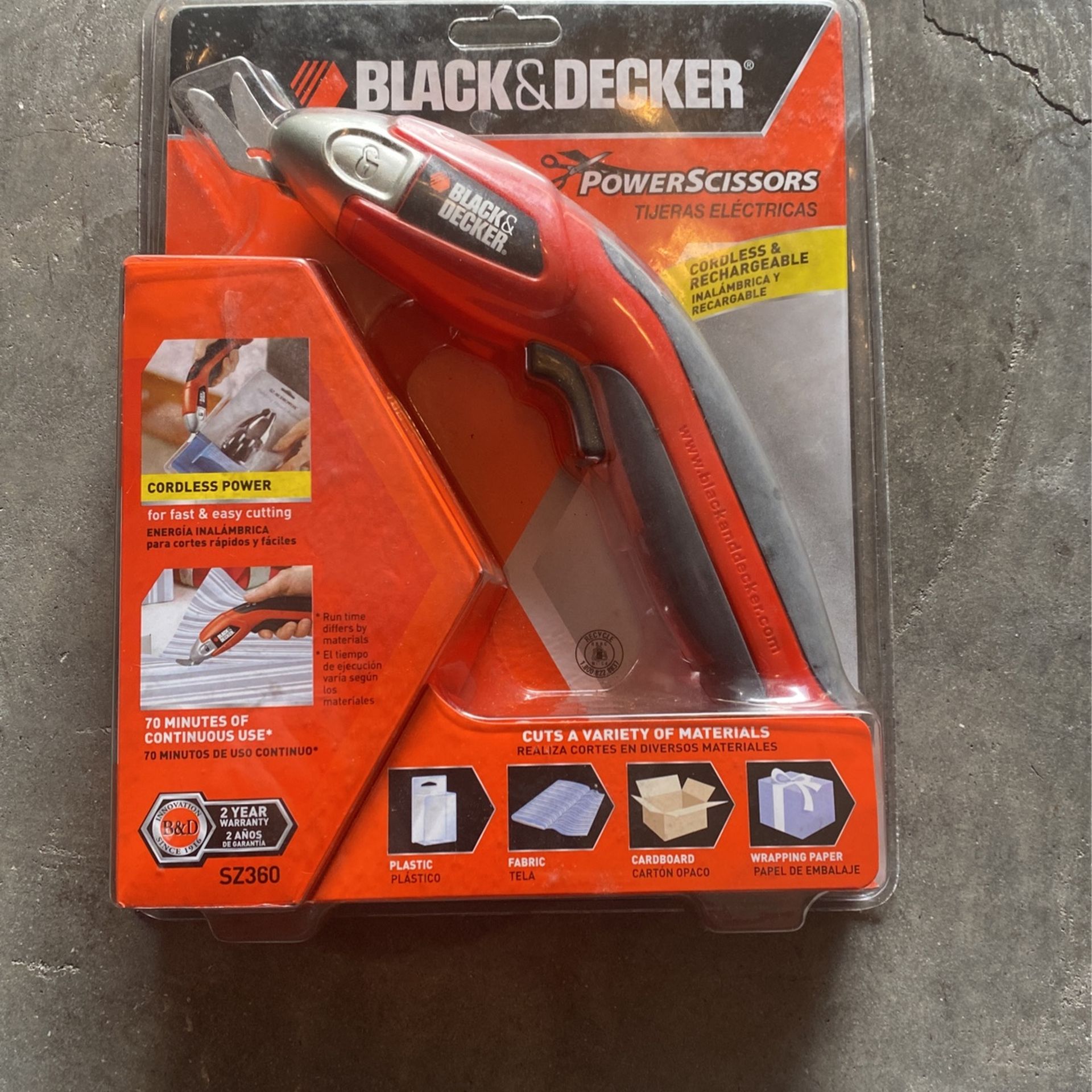 Black And Decker SZ360