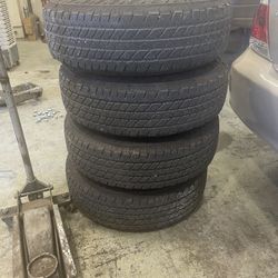 5 New Jeep Tires On Rims 245/75R17