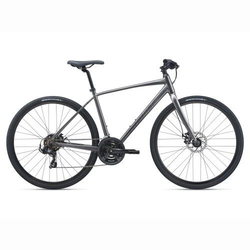 Giant Escape 3 DiscDetails
With its lightweight ALUXX aluminum frame, upright positioning and high-quality parts that give it a smooth, comfortable ri