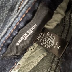 Express Jean Barley Boot Low Rise Size 4r