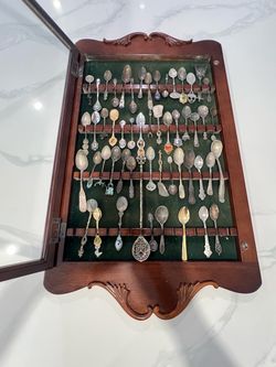 🥄 💎 54 Pieces Vintage Silver Souvenir Spoon Collection