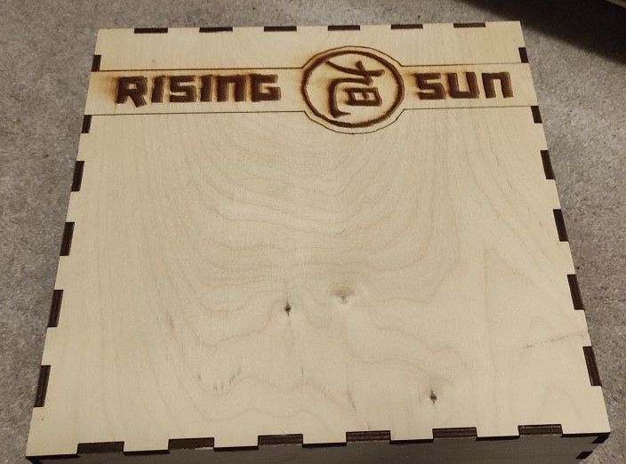 Rising Sun + Daimyo Box + Broken Token Daimyo Crate