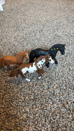 Schleich toy horses