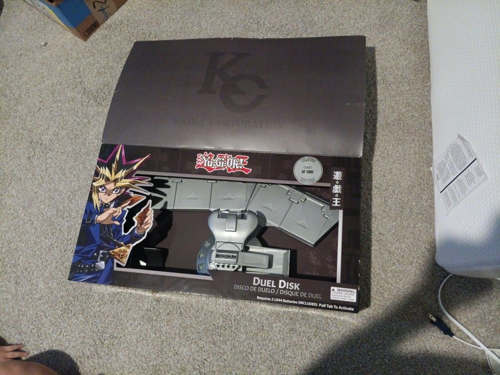 Yugioh Duel Disk Platinum Edition