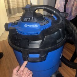 Vacmaster /Detachable Blower Back 12 Gallon 5 Peak HP