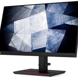 Lenovo Thinkvision 24” Flat Panel Monitors - 2 Monitors  