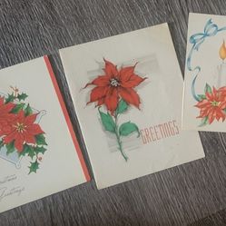 Three Christmas Greeting Cards
