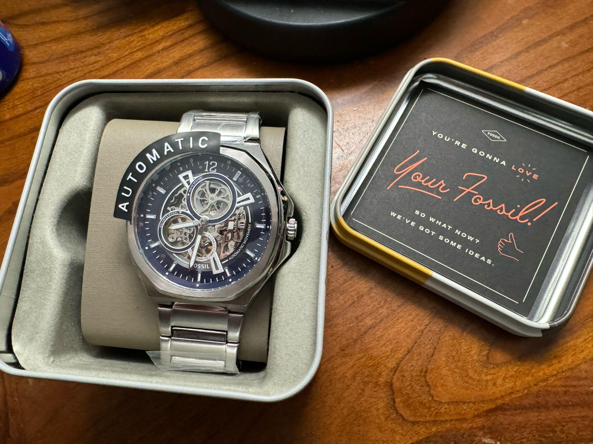 Men’s Fossil Automatic Watch New