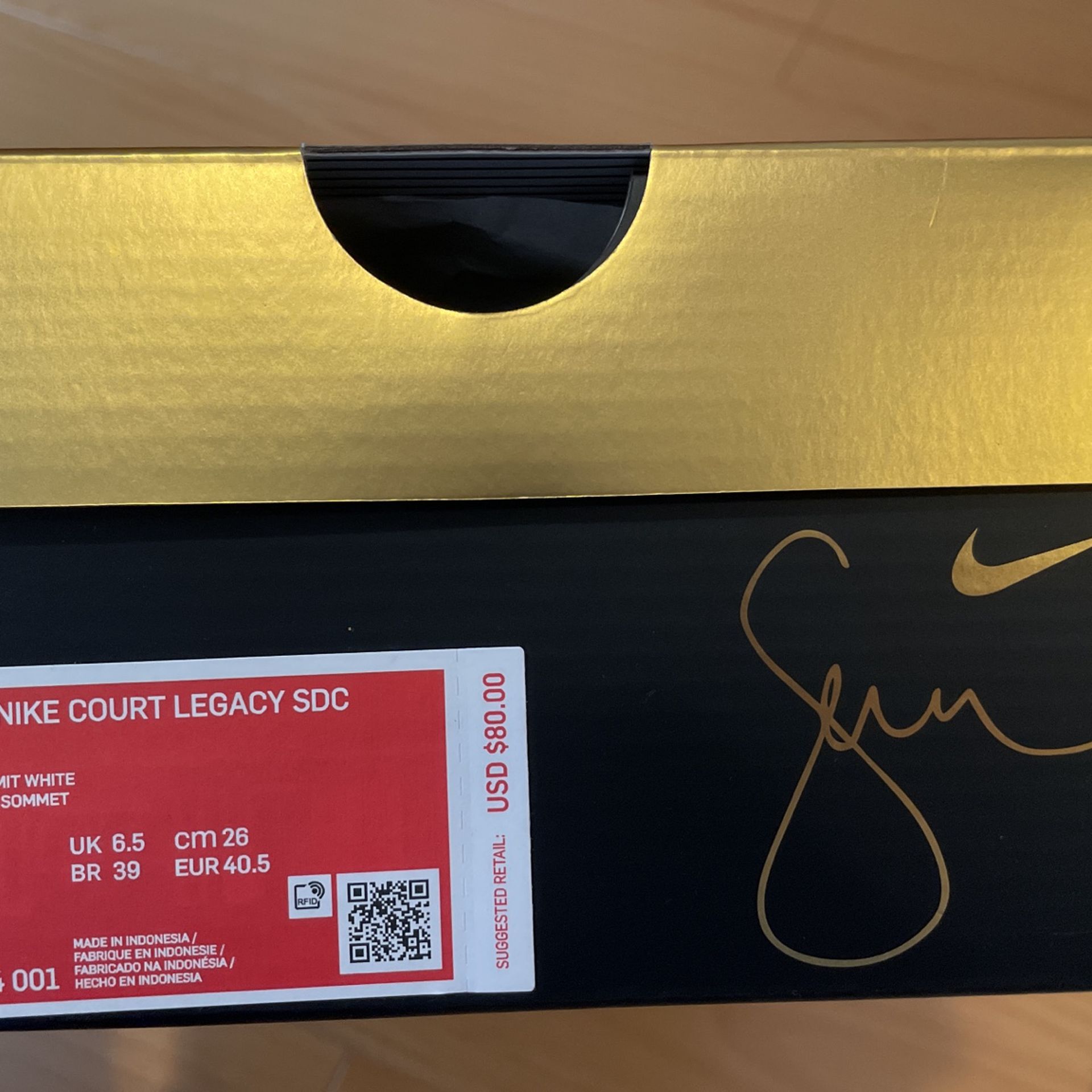 Nike Court Legacy Serena Williams Size 9W