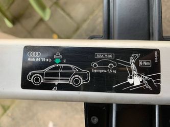 Audi A4 S4 RS4 Original OEM Roof Rack with 2 OEM Audi Bike Racks for Sale in Beaverton OR OfferUp