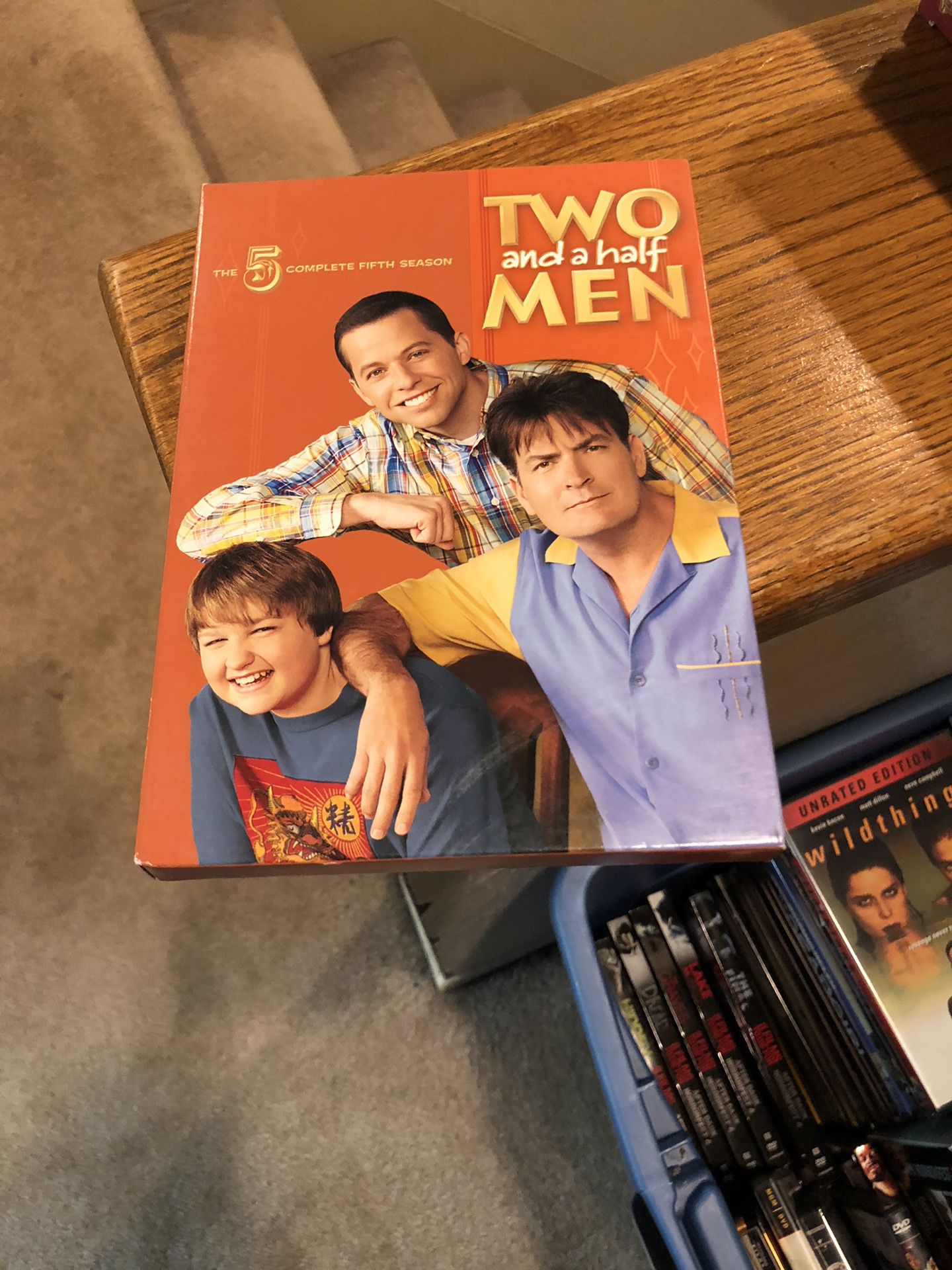 Two And A Half Men The Complete Fifth Season DVD S5 five 5 Box Set Charlie Sheen