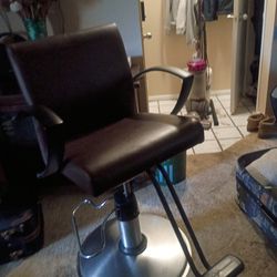 Vintage barber chair