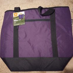 Purple Insulated Tote