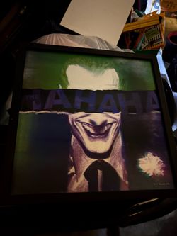 Joker picture frame