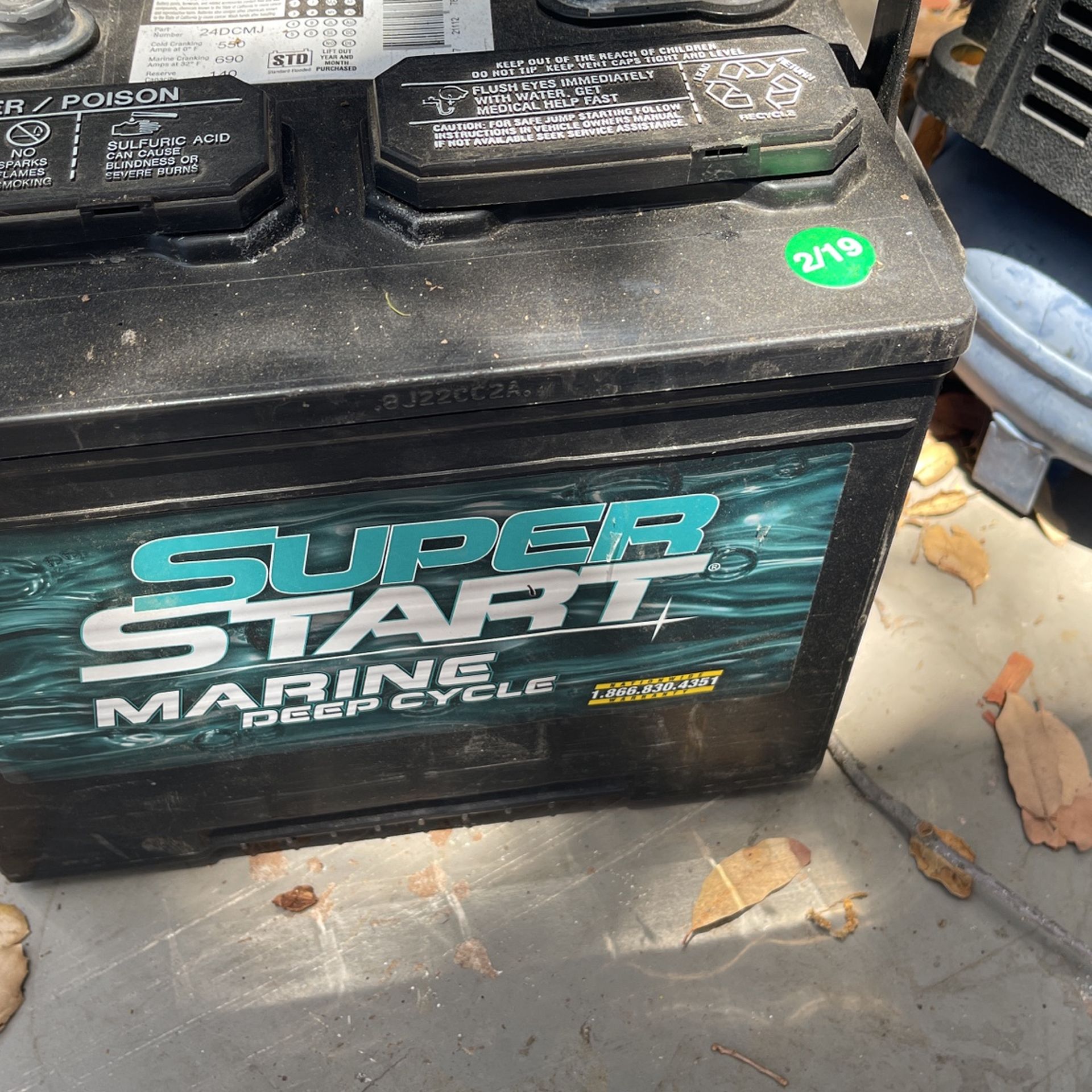 Super Start Marine Batter Group 24 24dcmj