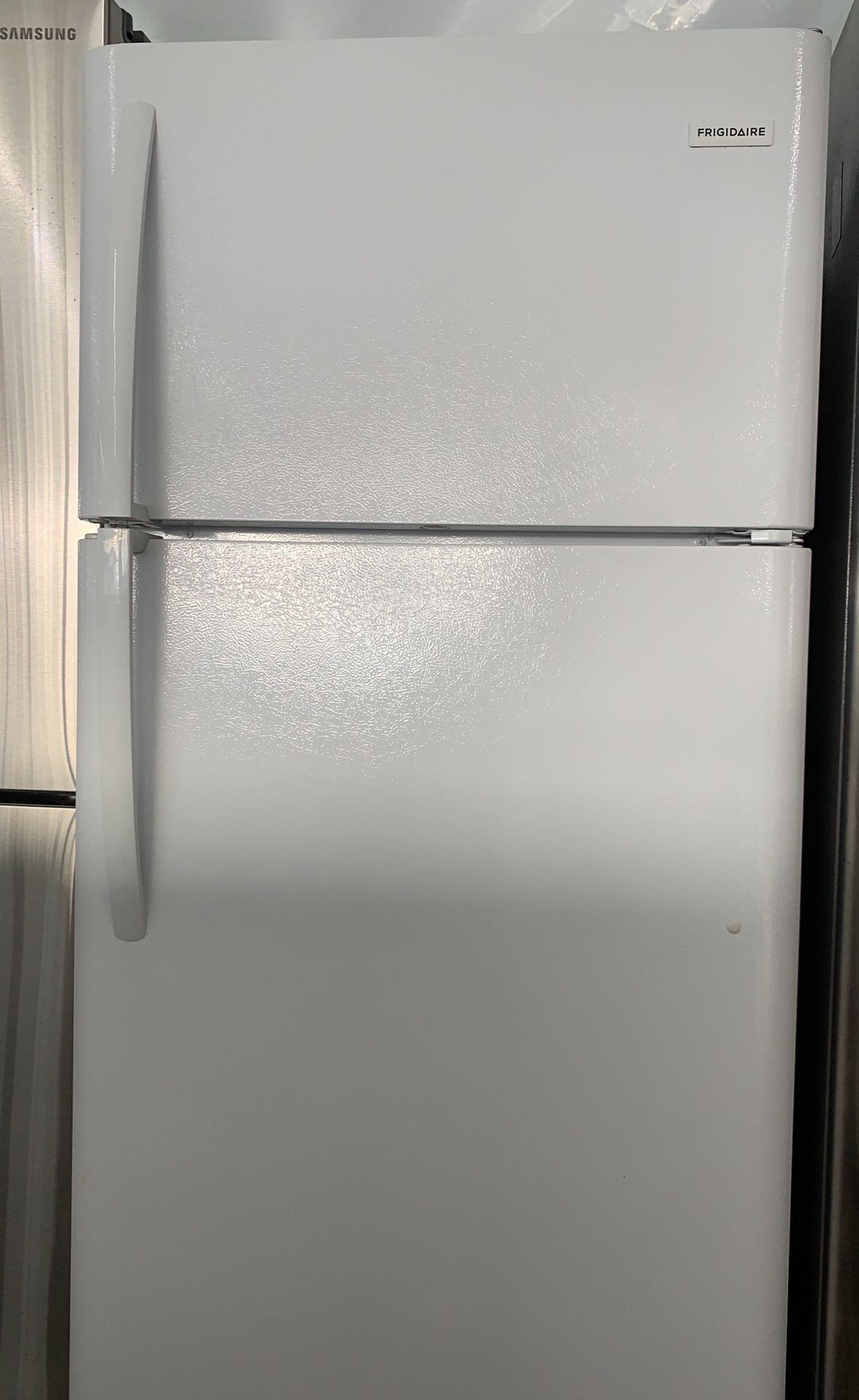 White Top And Bottom Refrigerator