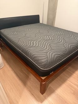 Cal King Bed Sealy Mattress and Bed frame