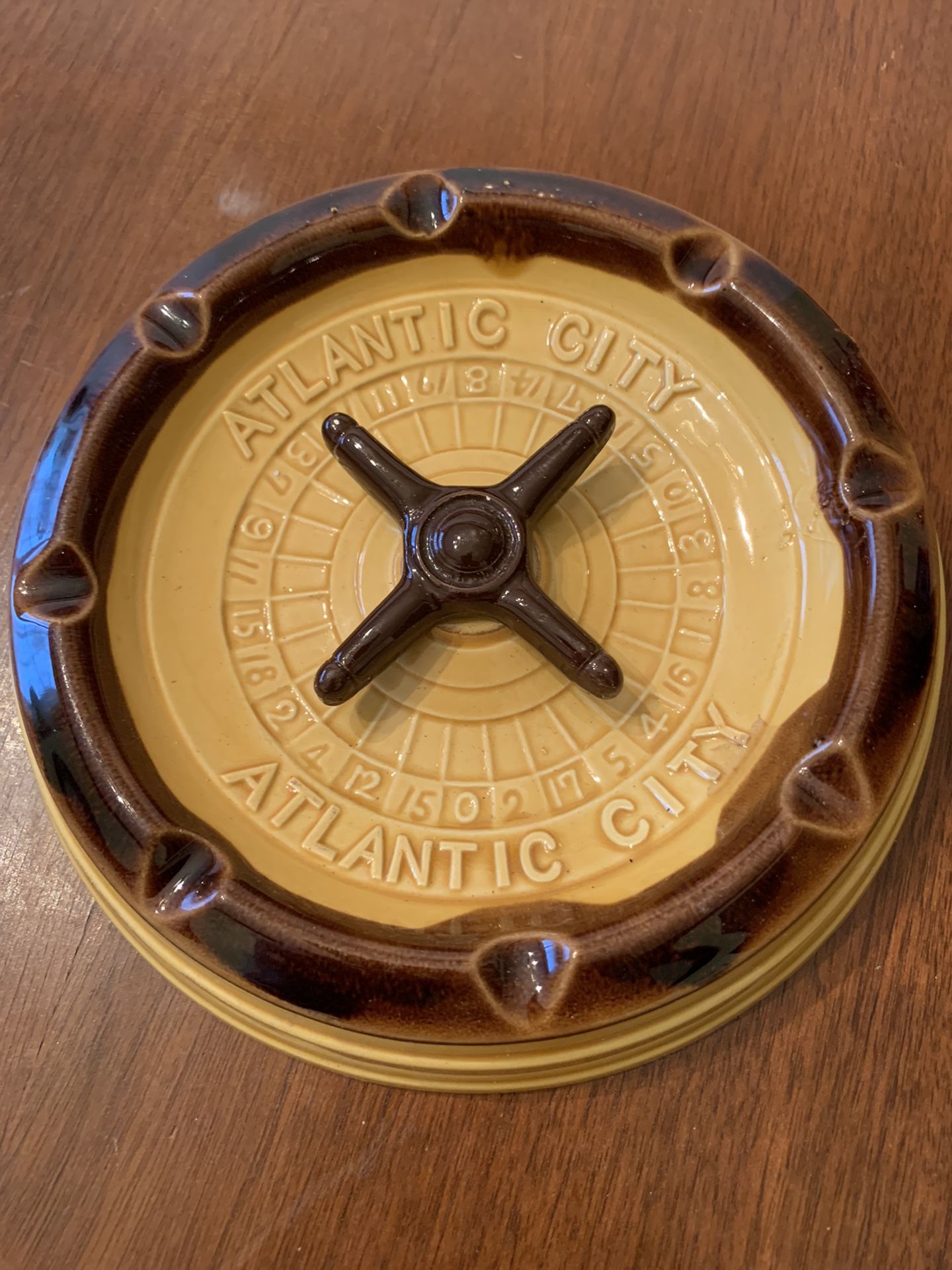 Vintage Atlantic City Ash Tray