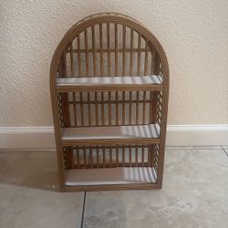 Rattan Wall Shelf 