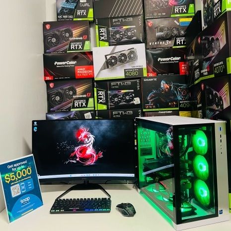 Brand new 🧬Gaming PC Core i9-12th🔥32GB Ram🔹AMD Radeon 6800 🕹️Graphics Warranty Included ✔️