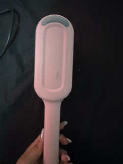 TYMO Hair Straightener Brush / Flat Iron Pink - Like New