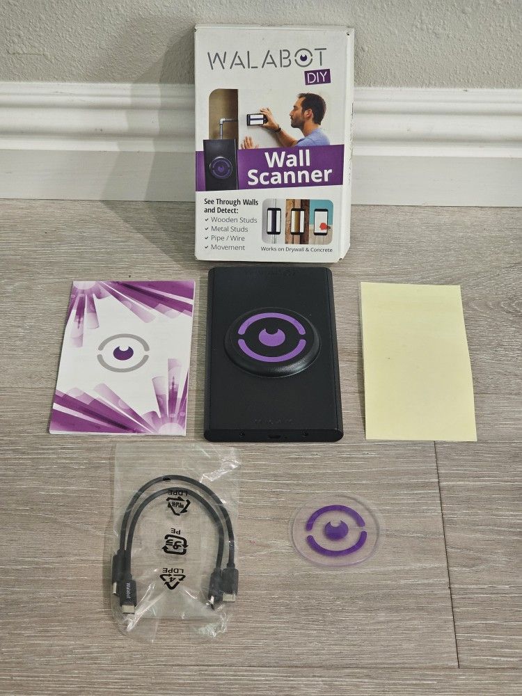 Walabot DIY wall scanner 3D Finder for studs, pipes & wires.