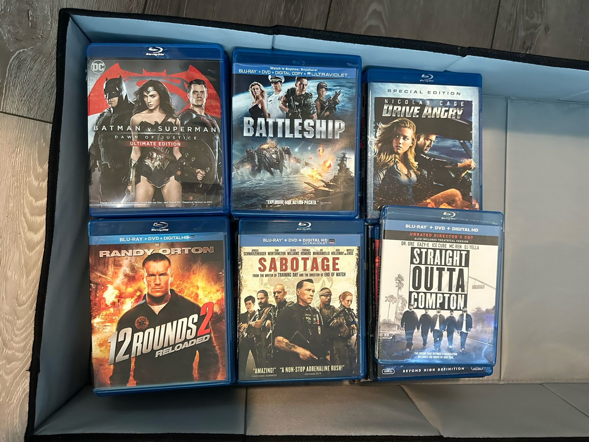43 BLU RAYS