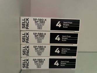 SP580x Spark Plugs 16 total