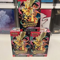 Ascended Heroes Booster Bundles 