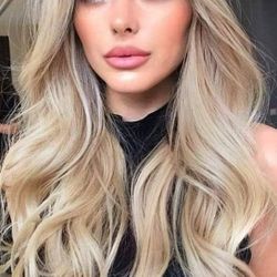 Blonde Wigs Long Wavy Wigs