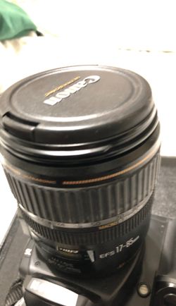 Canon EFS 17-85 IS WIDE LENS WITH EW73B hood