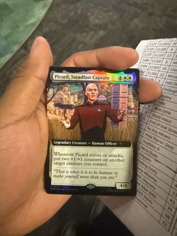 Picard, Steadfast Captain (Extended Art)