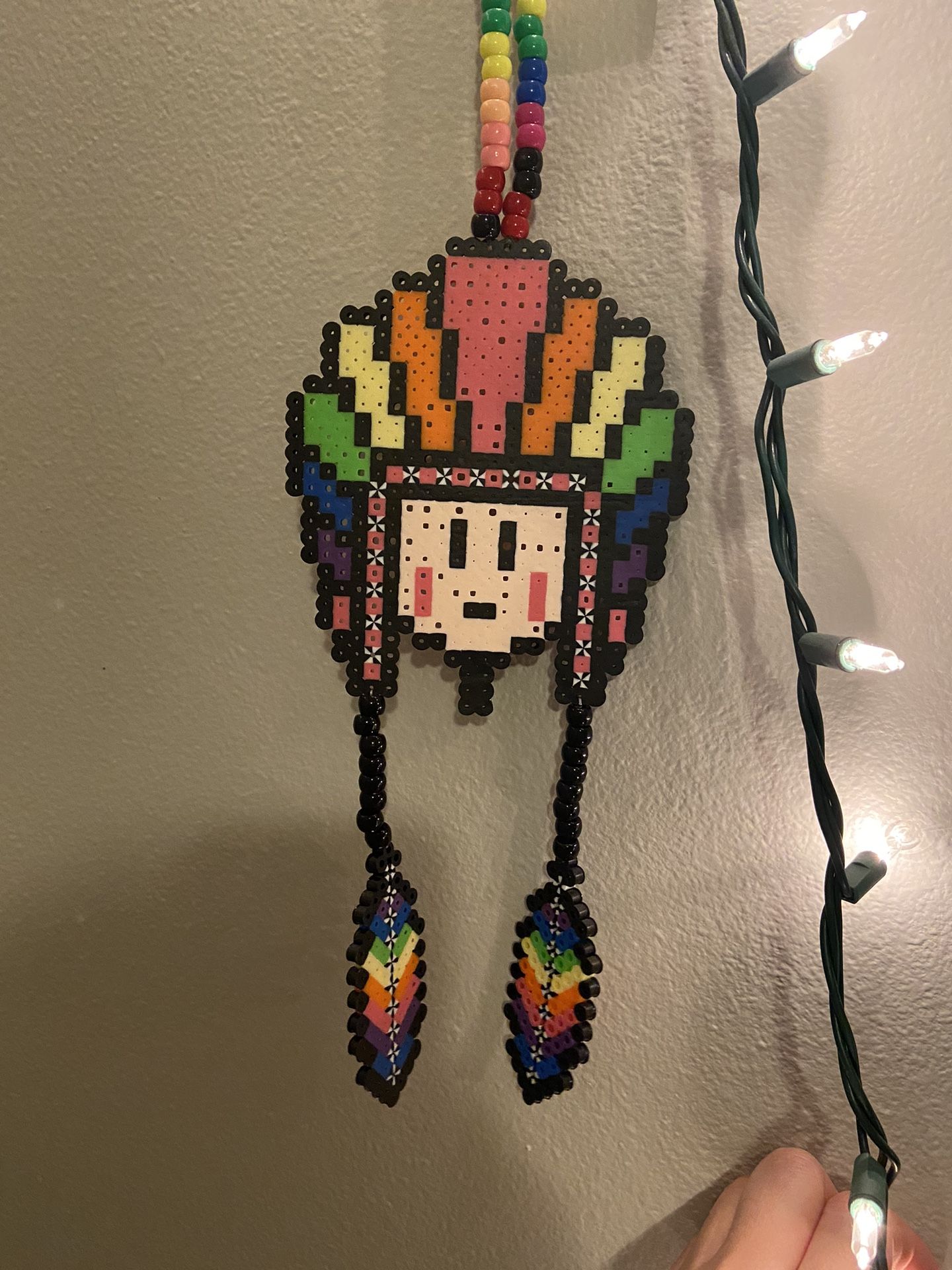 DIY necklaces Perler beads DIY