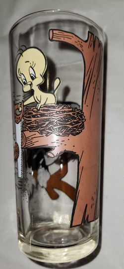 1976 Pepsi Sylvester and Tweety Glass