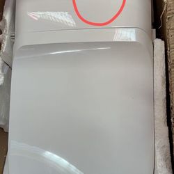 Smart Toilet, Heated Toilet Seat with Warm Water Sprayer & Dryer, Aromatherapy Tablets,Foot Sensor Operation, Round Toilet Seat, Night Light, Remote C