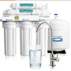 Brand New APEC Water Systems
Essence Premium Quality 5-Stage Under-Sink Reverse Osmosis Drinking Water Filter System