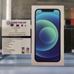 New Blue iPhone 12 128gb AT&T Cricket Net10 Straight Talk