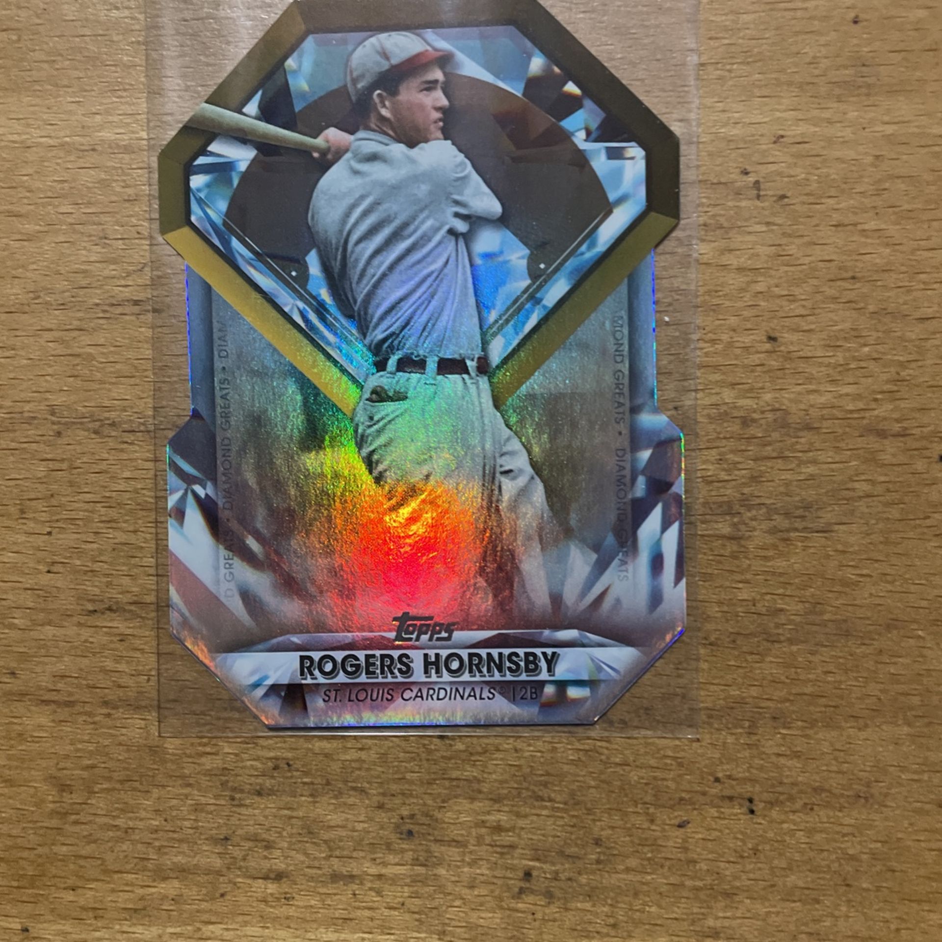 2022 TOPPS UPDATE HORNSBY/FOX  DIE CUT CARDS