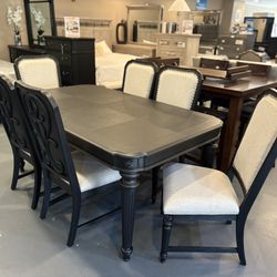 New 7pc Dining Table Set 