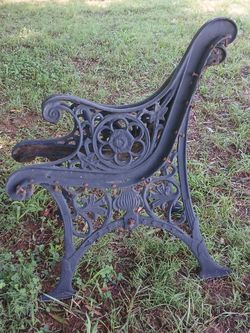 Cast Iron Park Bench Ends