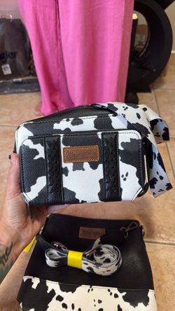 Cow print bundle Wrangler bags