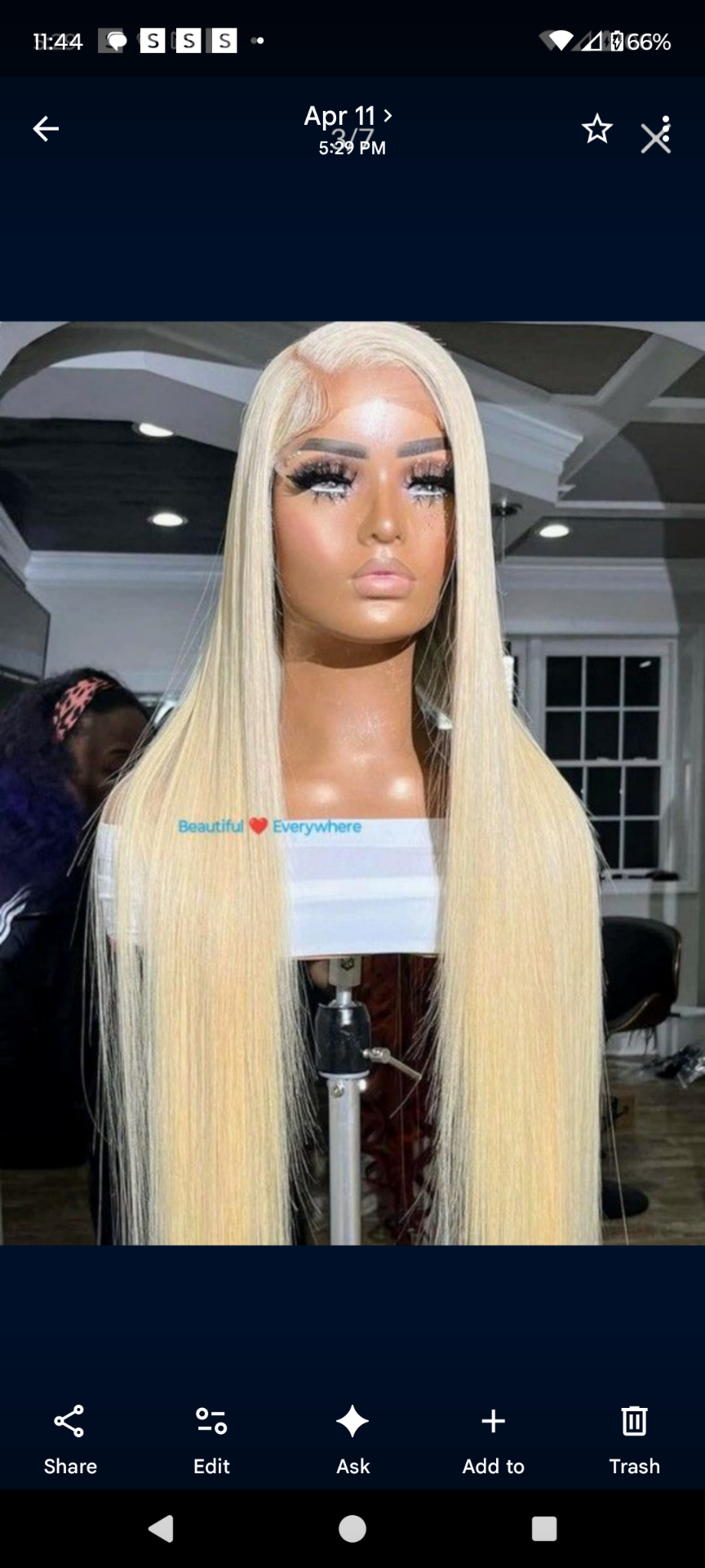 Human Hair Lace Wig