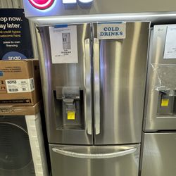 New LG 28 Cu Ft 3 Door Fridge