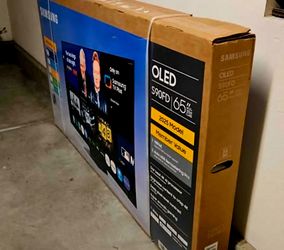 65 Inch OLED S90F Samsung Smart TV 4K UHD with 144 Hz refresh rate. Brand new 2025 Model.