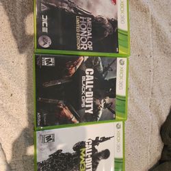 X Box 360 War Games Like New $30 For 3 In Oxnard Ca 