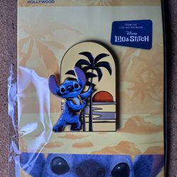 Disney DSSH 2025 Live Action Lilo and Stitch Sunshine Stained Glass LE 400 Pin